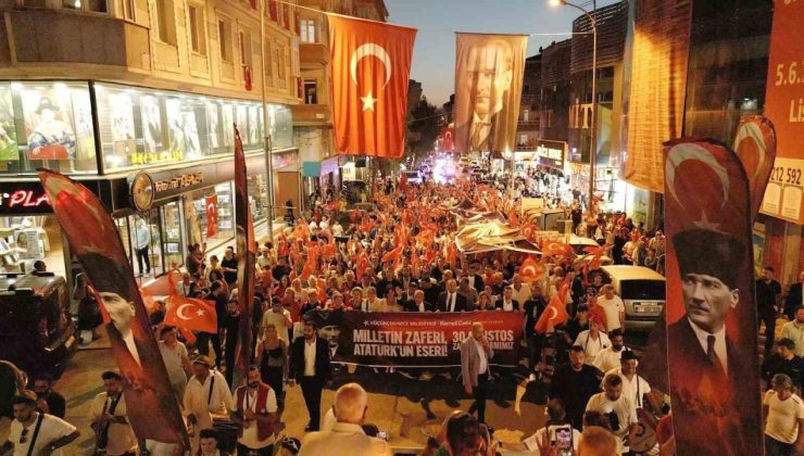 30 Ağustos Zafer Bayramı Küçükçekmece’de coşkuyla kutlandı