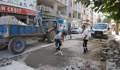Adıyaman Belediyesi’nden kısmi arızalar sonrası hızlı yol onarımı