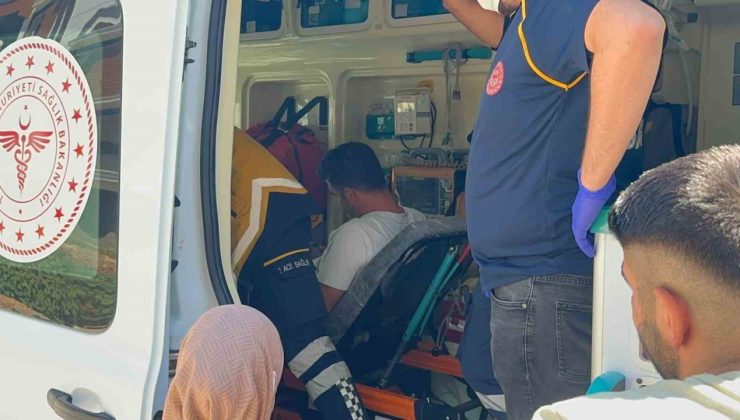 Adıyaman’da otomobil ile kamyonet çarpıştı: 2 yaralı