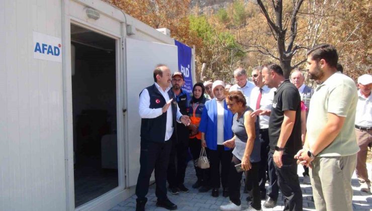 AFAD Başkanı Pehlivan: “Silifke yangın bölgesinde ’Afet’ bölgesi olarak ilan edecek şartlar oluşmuş durumda”
