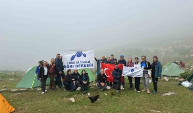 Ağrı tedavisinde farkındalık için zirveye yürüdüler
