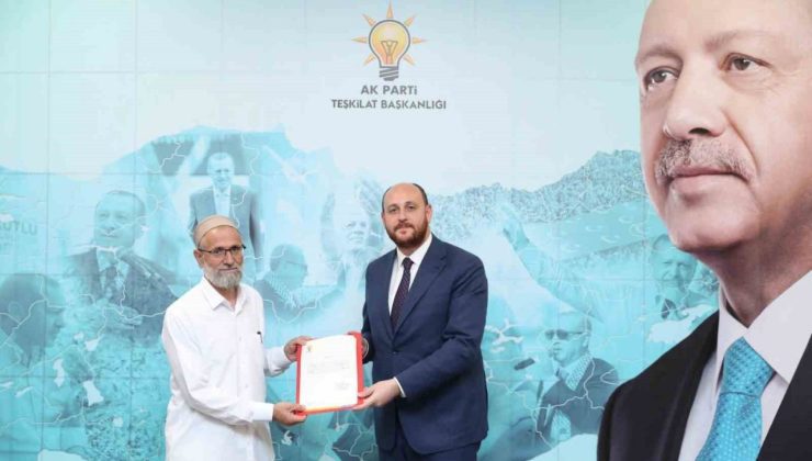 AK Parti Çavdarhisar İlçe Başkanlığı’na Haşim Çelik atandı