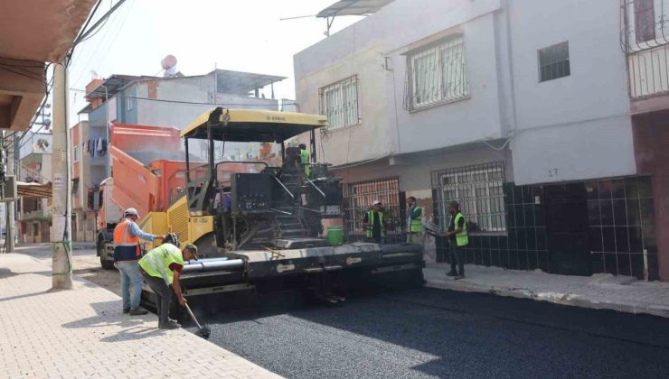 Akdeniz Belediyesi mahalle yollarını yeniliyor