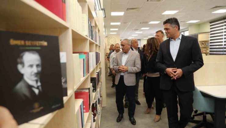 Aliağa’da Aziz Sancar Kütüphanesi hizmete açıldı