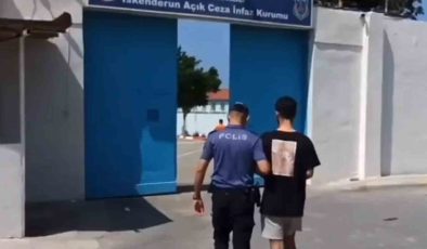 Arsuz’da 7 ay 15 gün hapis cezasıyla aranan şahıs yakalandı