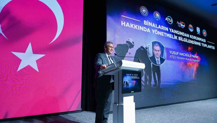 ATSO Başkanı Yusuf Hacısüleyman: “Saha ile masa arasındaki farkları en aza indirmeliyiz”