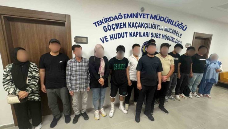 Avrupa’ya kaçmak için kamyonete özel bölme yapmışlar:19 düzensiz göçmen yakalandı