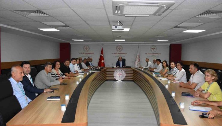 Aydın Şehir Hastanesi taşınma süreci planlama toplantısı gerçekleştirildi