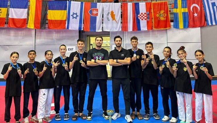 Aydınlı sporcular şampiyonluk kupasını Türkiye’ye getirdi