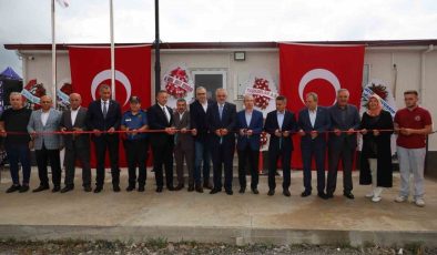 Bafra’da kamyon ve tır garajı hizmete açıldı
