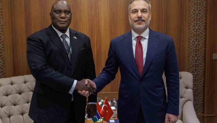 Bakan Fidan, Gambiya Dışişleri Bakanı Njie ile görüştü