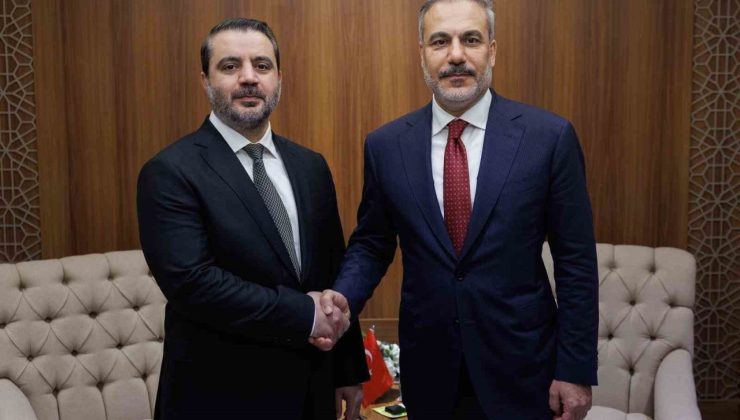 Bakan Fidan, Suriyeli mevkidaşı Şeybani ile görüştü
