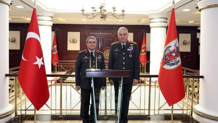 Bakan Güler, Genelkurmay Başkanlığındaki devir teslim törenine iştirak etti