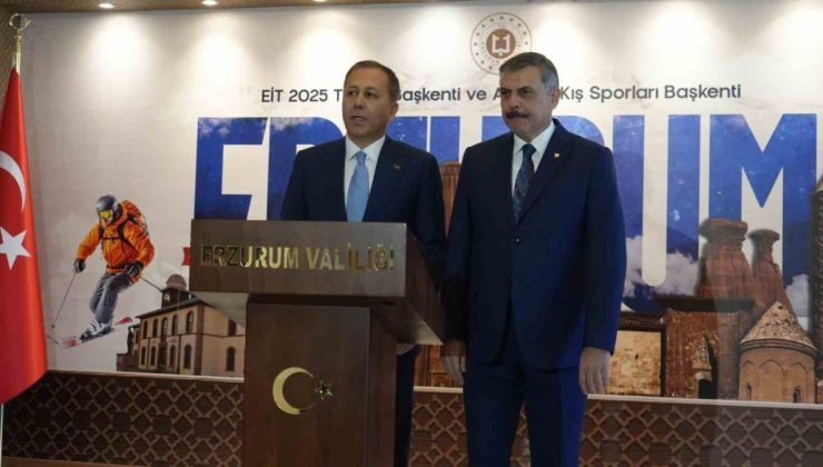 Bakan Yerlikaya Erzurum