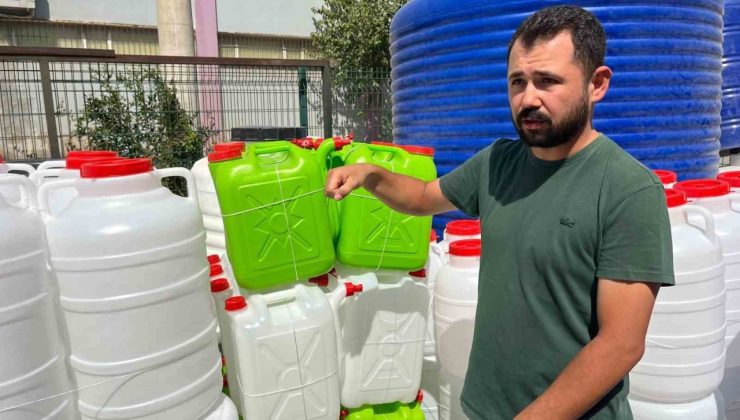 Barajlar boşaldı, bidonlar doldu