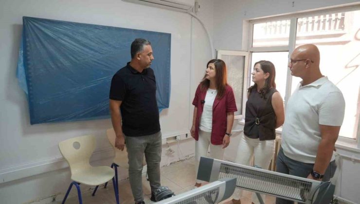 Başkan Bucak, etüt merkezleri ve kültürel alanları inceledi