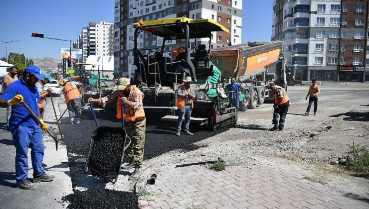Başkan Büyükkılıç’tan 2 milyon TL’lik Erkilet Bulvarı bağlantı yoluna yakım takip
