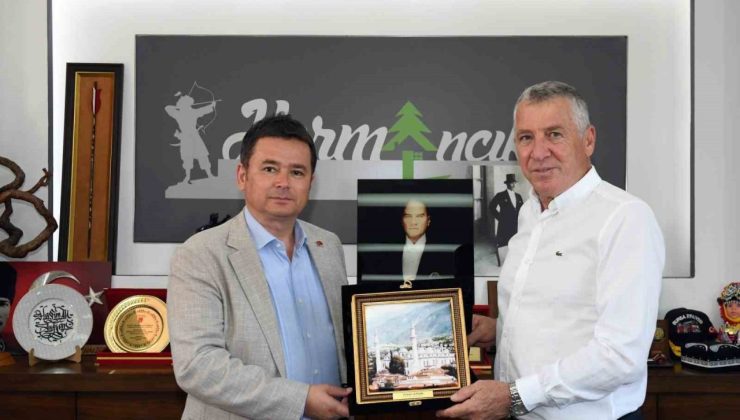 Başkan Erkan Aydın dağ yöresine çıkartma yaptı