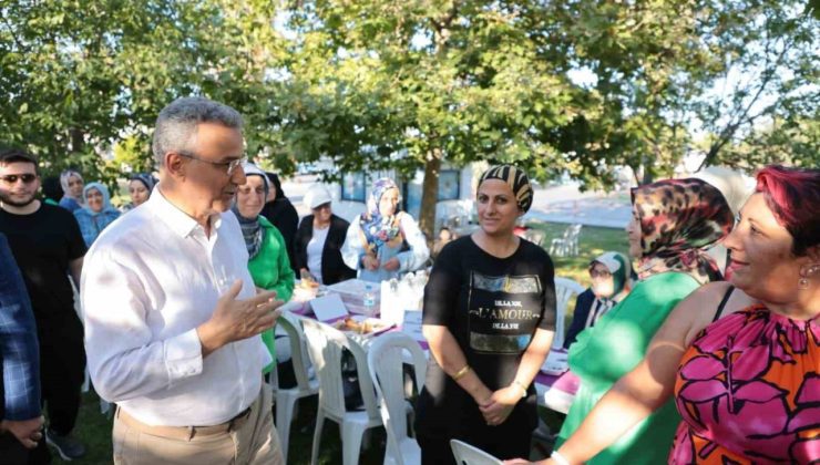 Başkan Kurnaz, mahalle kadın kolları başkanlarıyla buluştu
