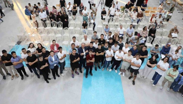 Başkan Palancıoğlu; Havacılık Lisesi’nin yeni öğrencileriyle tanıştı