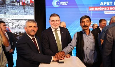 Başkan Saygılı: “Nerede bir afet yaşanırsa yaşansın devletimiz ve hükümetimiz oradadır, milletimizin yanındadır”