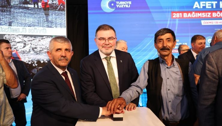Başkan Saygılı: “Nerede bir afet yaşanırsa yaşansın devletimiz ve hükümetimiz oradadır, milletimizin yanındadır”