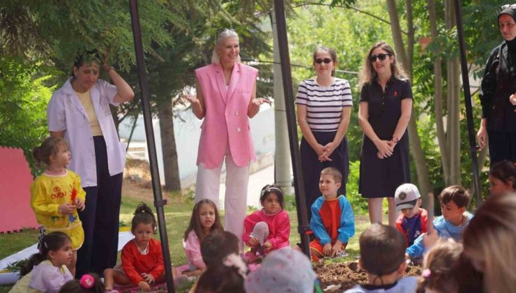 Belediye Başkanı Subaşı, Cemal Süreya Atölyesi’nde çocuklarla bir aradaydı