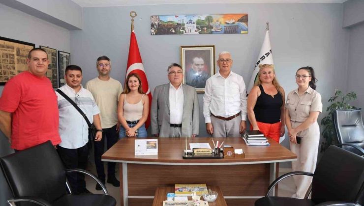 BEÜ Rektörü Özölçer’den Karaelmas Gazeteciler Derneği’ne ziyaret