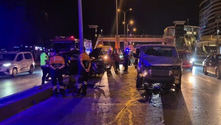 Beylikdüzü’nde makas atan sürücü kazaya neden oldu: 1 yaralı