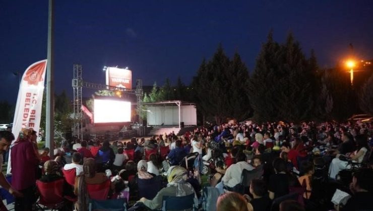 Bilecik’te Vadipark sinema geceleri sona erdi