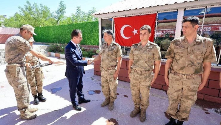 Bitlis İl Jandarma Komutanlığı’nda rütbe töreni