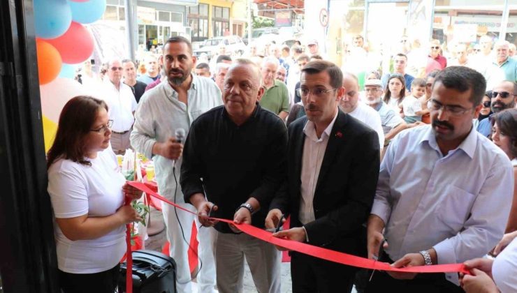 Bozdoğan’da kurdeleler çocuklar için kesildi
