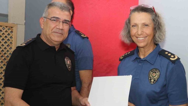 Burdur’da 120 emniyet personeline başarı belgesi verildi