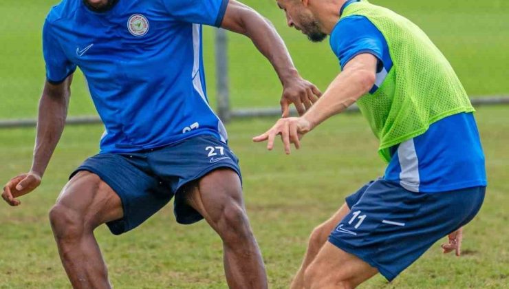 Çaykur Rizespor, Alanyaspor hazırlıklarına başladı