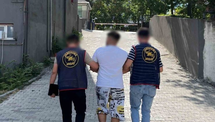 Çeşitli suçlardan hapis cezası bulunan 10 kişi yakalandı