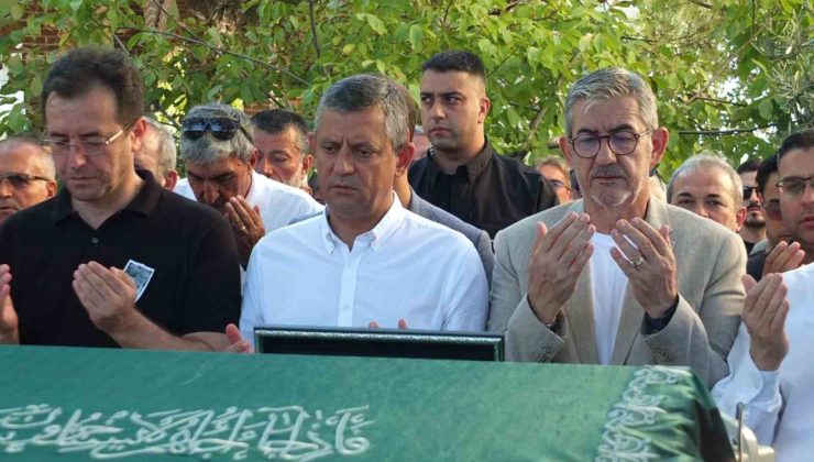 CHP Genel Başkanı Özel, Balıkesir’de cenaze törenine katıldı