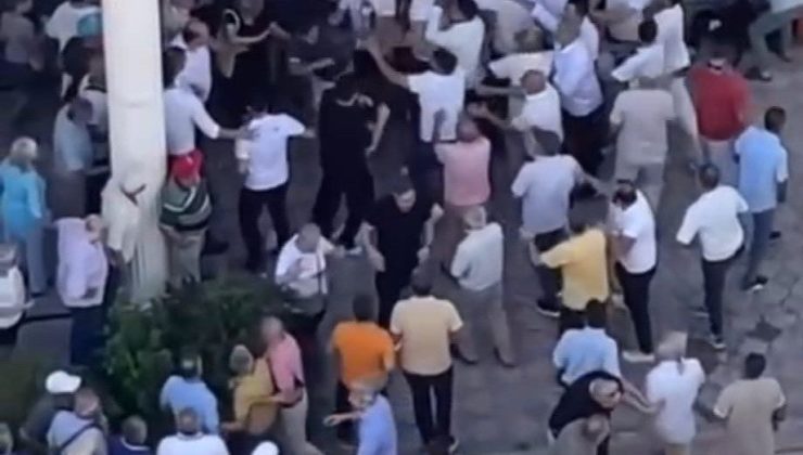 CHP mahalle seçiminde kavga