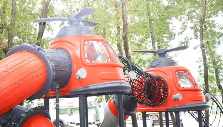Çocuklara ilham veren havacılık konseptli park hizmete girdi