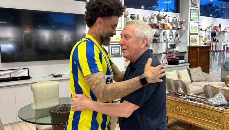 Cristian Baroni, Aziz Yıldırım’ı ofisinde ziyaret etti