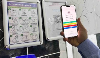 Derecik Devlet Hastanesi’nde QR kod temizlik uygulaması başladı