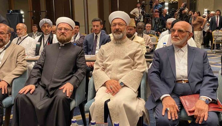 Diyanet İşleri Başkanı Ali Erbaş: “Soykırımcı siyonistler Müslümanlar için en büyük tehdittir”