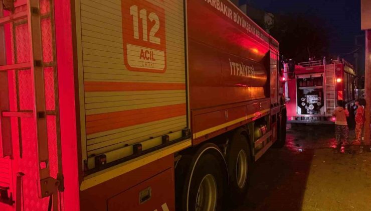 Diyarbakır’da bir evde patlama sonrası yangın çıktı: 1’i ağır 4 yaralı