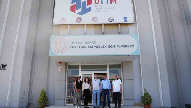 DSO 3. Meslek Komitesi üyeleri, Denizli Teknik Tekstil Merkezini ziyaret etti