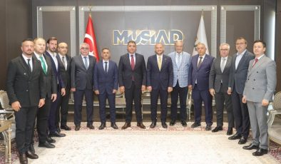 Düzce heyetinden Özdemir’e teşekkür