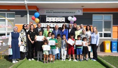 Düzce Üniversitesi Anaokulu Çocuk Kampüsü Kapanış Programı Gerçekleştirildi