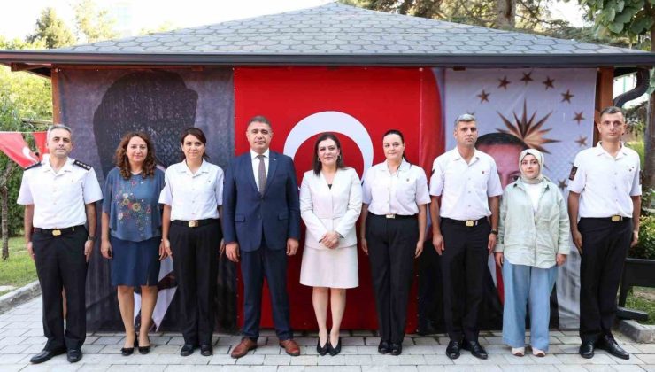 Düzce’de jandarmada terfi heyecanı
