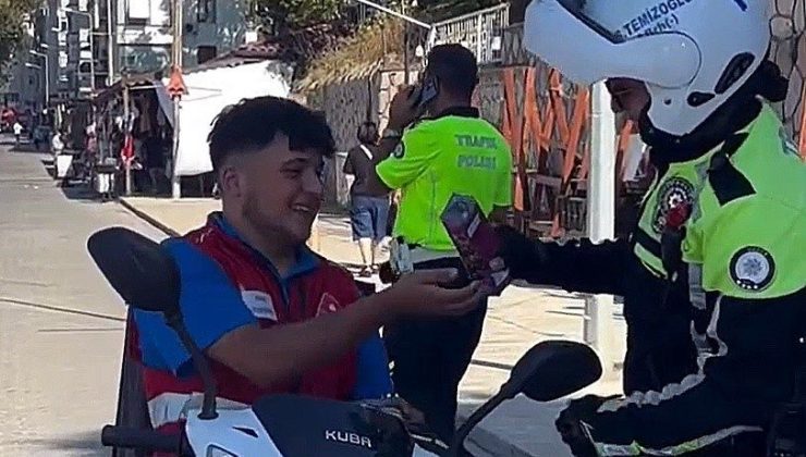Düzce’de kask takana çerez, takmaya ceza