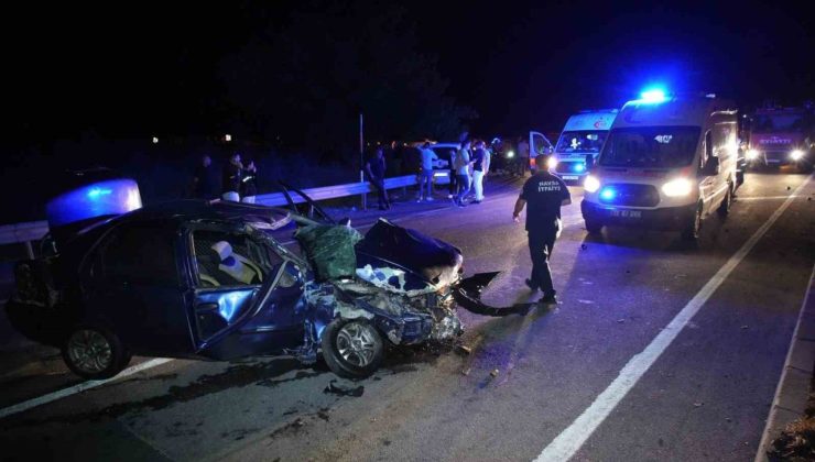 Edirne’de feci kaza: 1’i ağır 5 yaralı