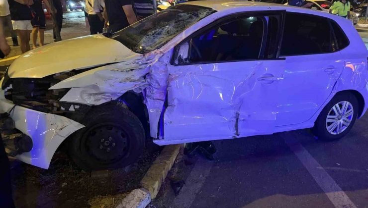 Edirne’de otomobil ile kamyonet çarpıştı: 3 yaralı