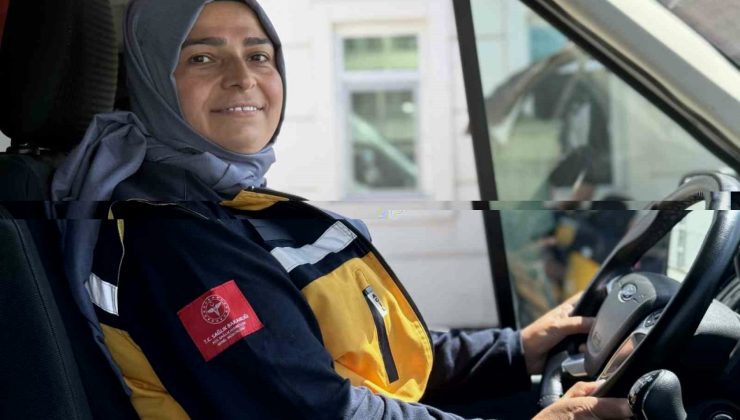 Eğitimin birincisi oldu, direksiyon başında hayat kurtarıyor